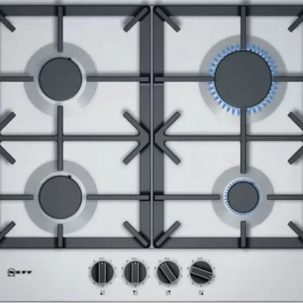 NEFF N70 T26DS49N0 58cm Gas Hob - Stainless Steel