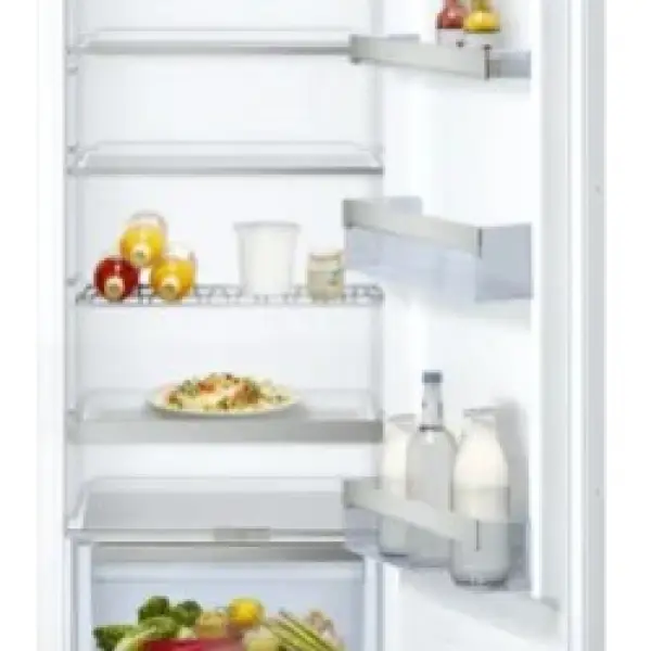 NEFF N70 KI1813FE0G Integrated Tall Fridge - Fixed Hinge - White