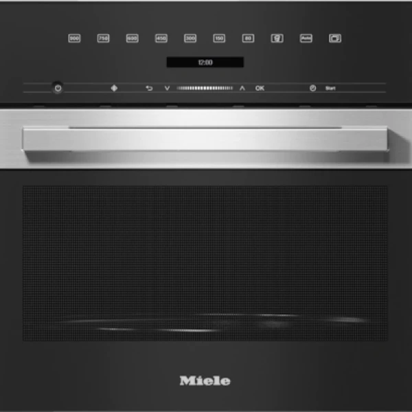 Miele M7240 TC Clean Steel Built-In Microwave Oven