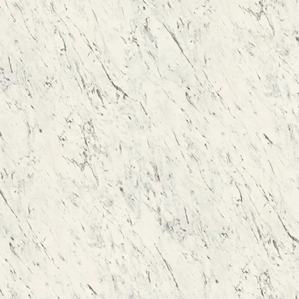 White Carrara Marble Splashback | Laminate